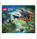 LEGO City helikopter badaczy dżungli w bazie