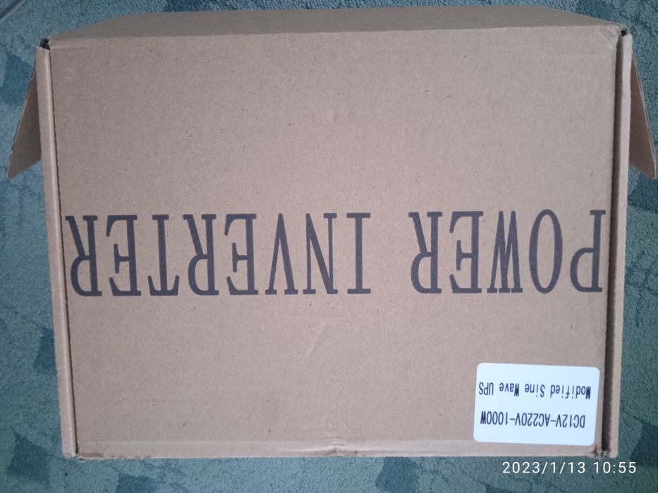 Інвертер з модифікованою синусоїдою та функцією безперервного живлення