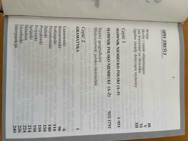 Słownik niemiecko-polski, polsko-niemiecki + gramatyka, Wyd. Delta