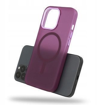 Etui Plecki Case Magnetic Iphone 14 Pro Fioletowy