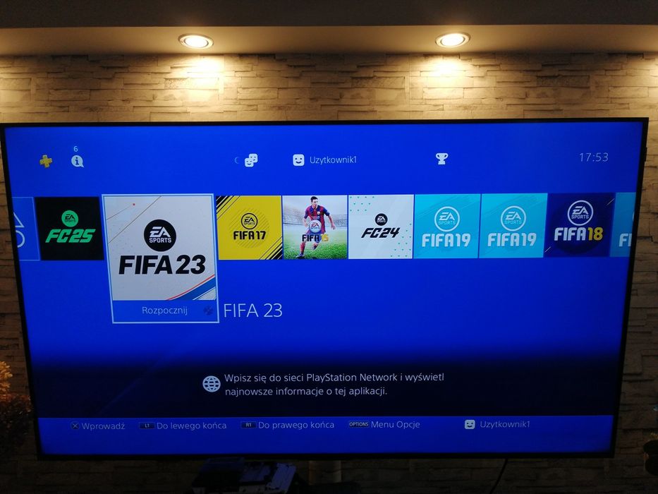 Konsola PlayStation 4, 1TB + Fifa 14,15,16,17,18,19,20,21,22,23,24,