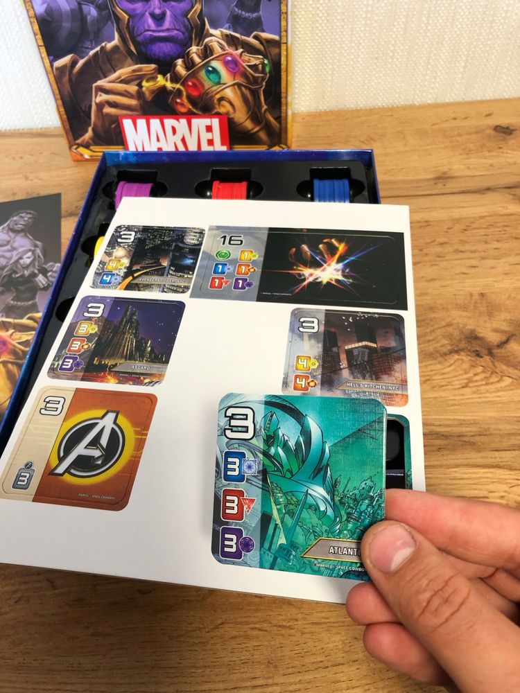 Настольная игра Роскошь дополнение Marvel  (Splendor Marvel)