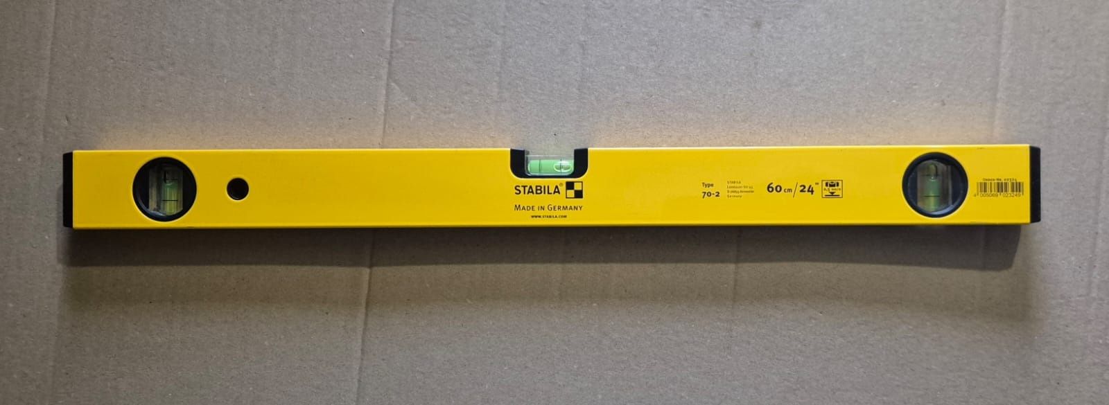 Poziomica Stabila 60 cm, typ 70-2. Nowa