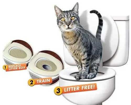 Набор для приучения кошки к унитазу CitiKitty туалет для кота