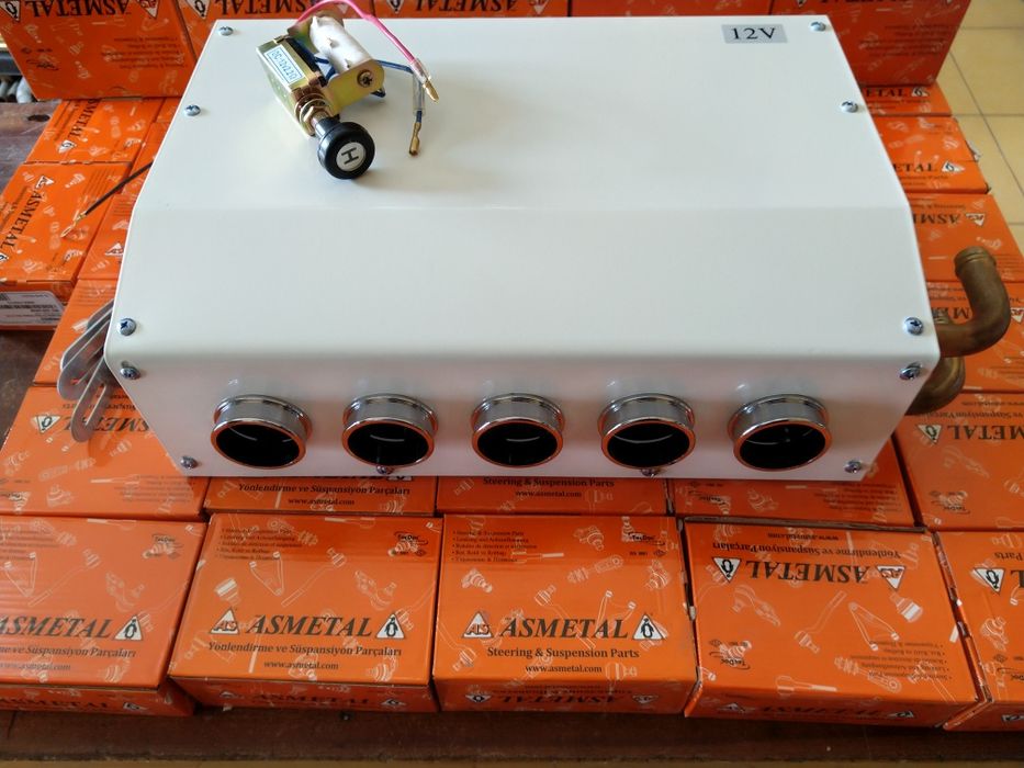 Печка салона на пять сопл 12/24в.