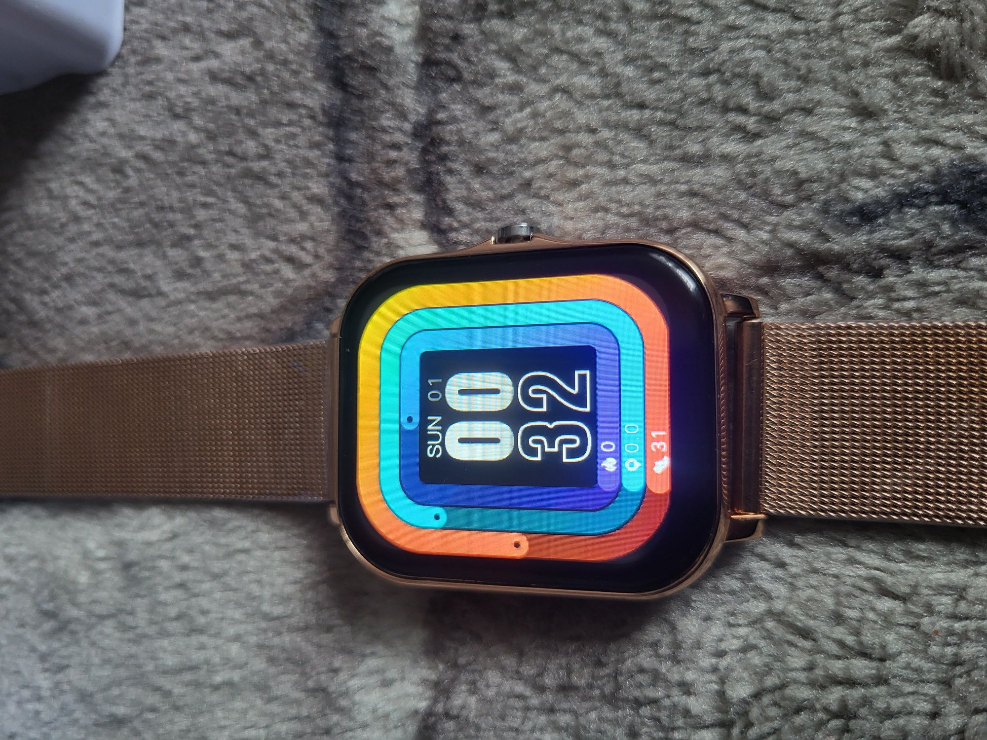 Smart watch Ligę PL menu