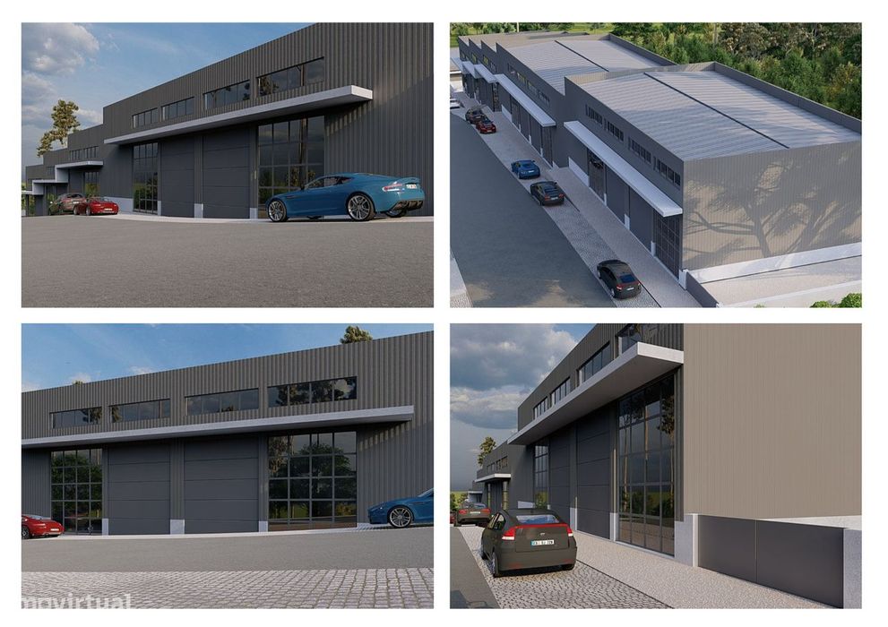 Armazém novo - Área potencial: até 400m2  - saída A11 Caíde de Rei