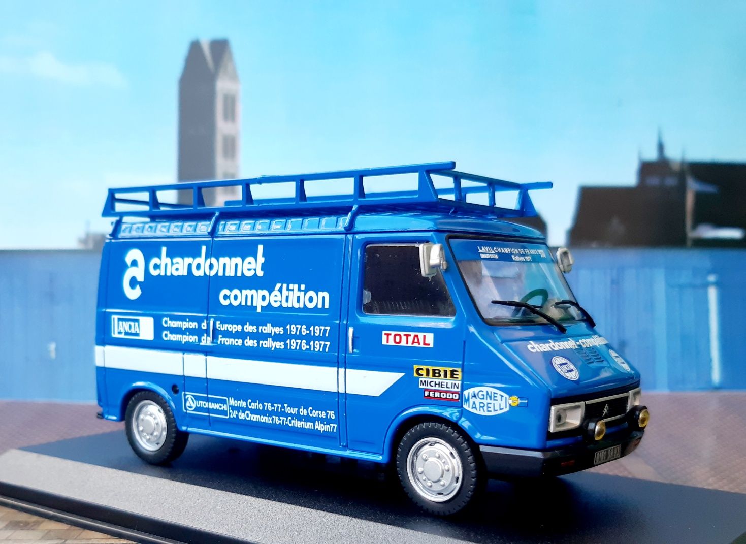 Carrinhas assistência Rally 1/43