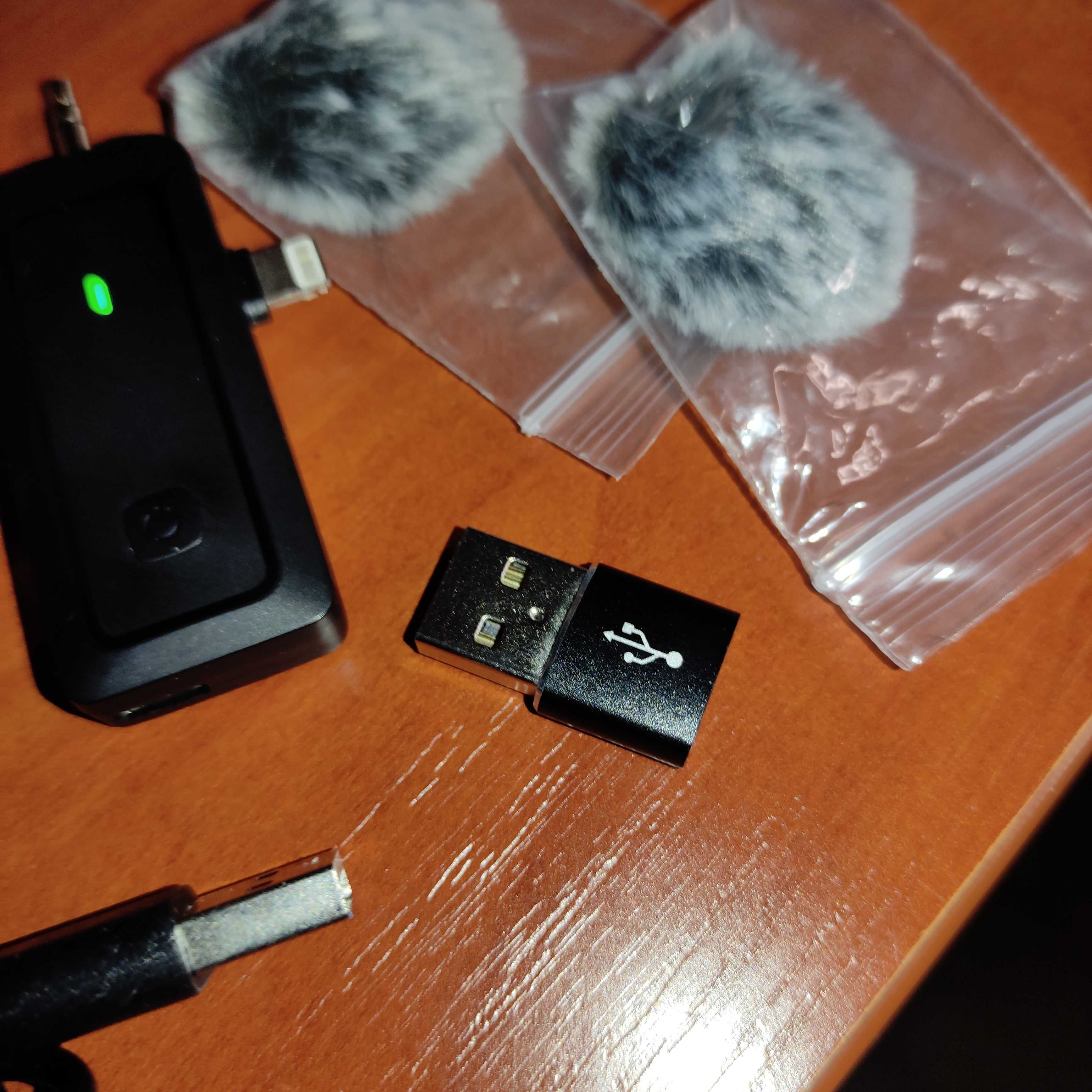 K30 - Бездротові петлічні мікрофони 2 шт. в комплекті для смартфонів