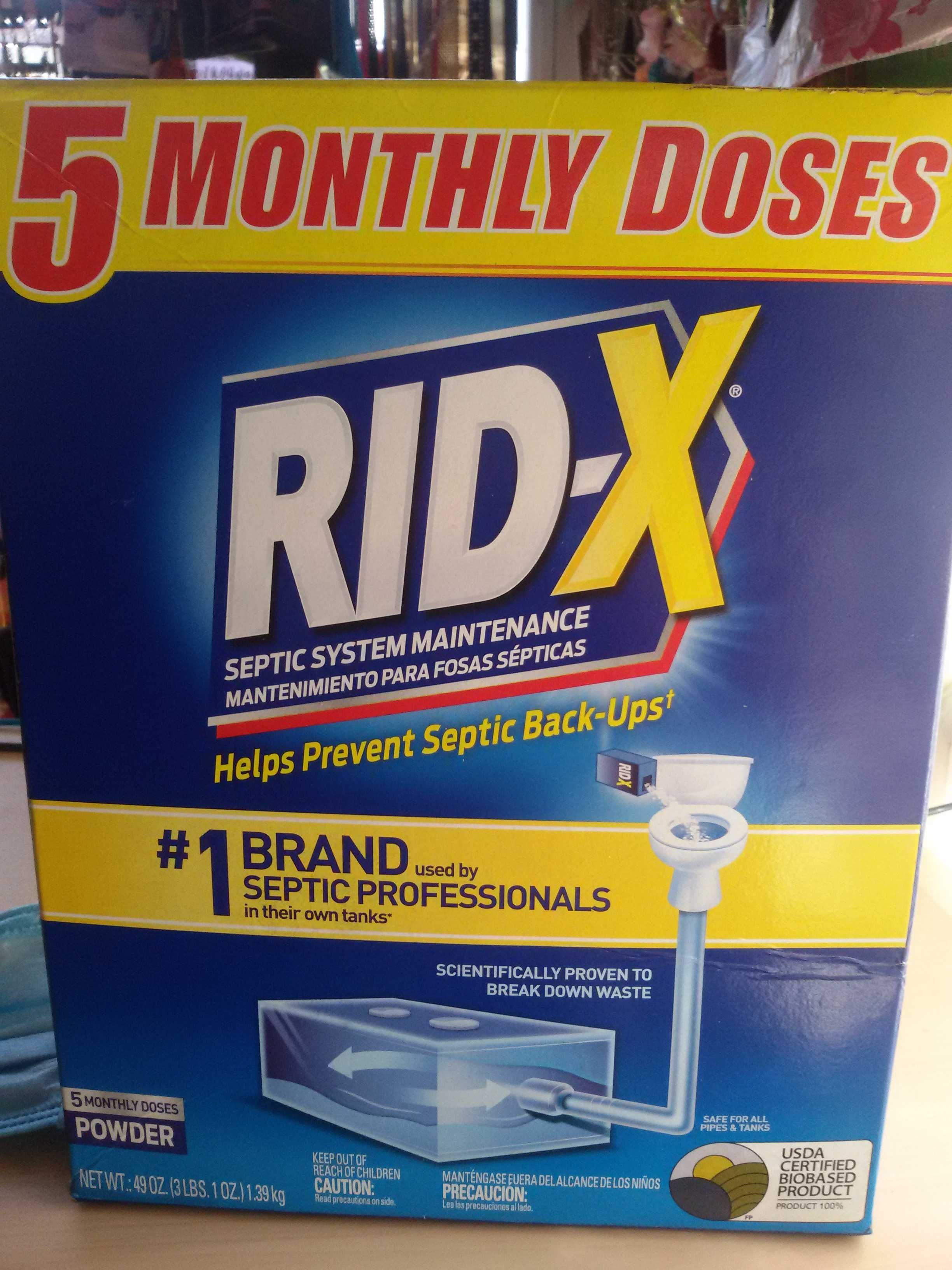 Биопрепарат RID-X Septic 1,39 кг (System Treatment) из США.