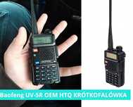 NOWY Baofeng UV-5R 8W Walkie Talkie Radiotelefon FM Dual Band