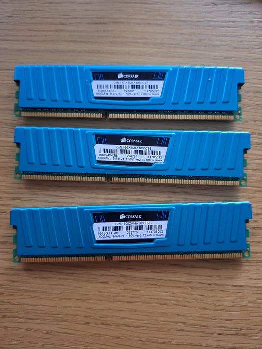 Pamięć RAM Corsair Vengeance LP C9 1600 MHz