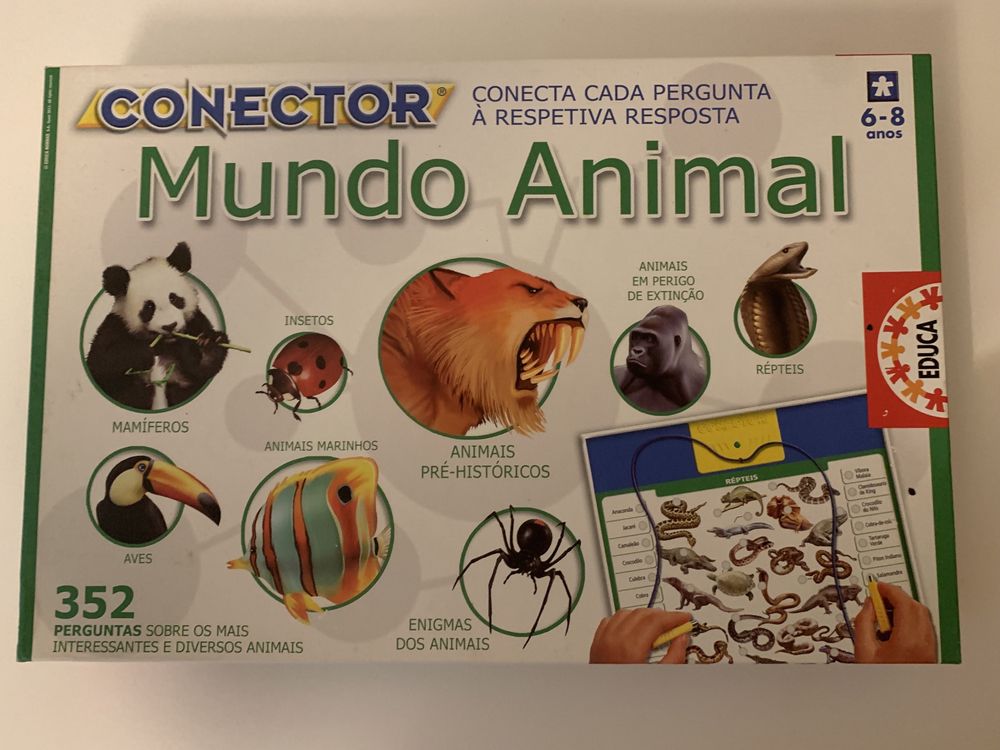 Jogo “conector mundo animal”