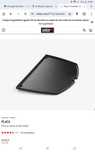 Placa de assar para grelhador weber