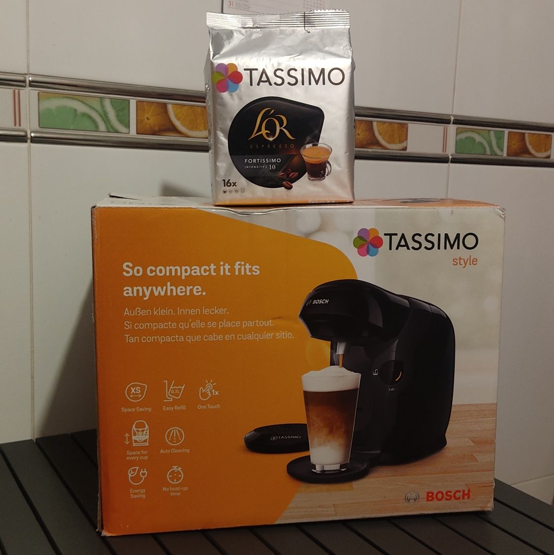 Máquina de Café BOSCH Tassimo Style Compact