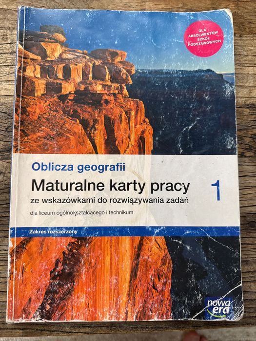 Maturalne karty pracy Geografia klasa 1 czyste