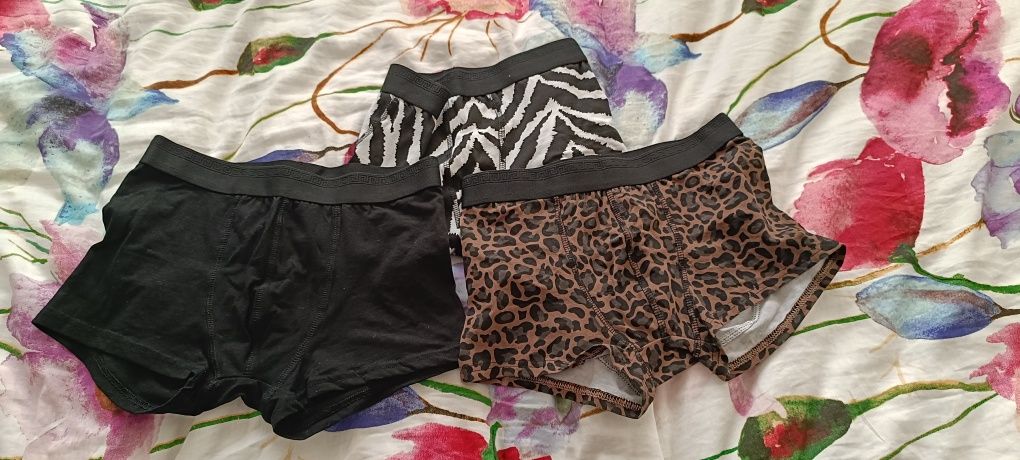 3 pary bokserek męskich nowe Primark