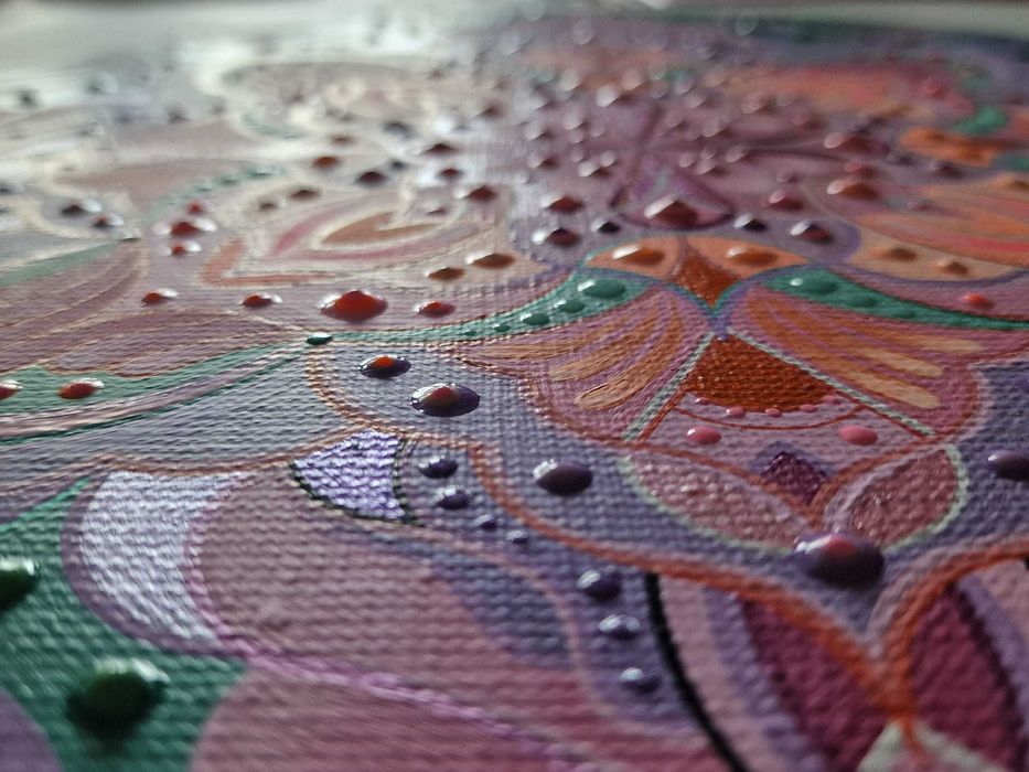 Mandala energetyczna  z  Intencją.  "Radość"