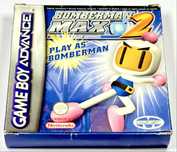 Bomber Man Max 2 Blue Nintendo Game Boy Advance 2