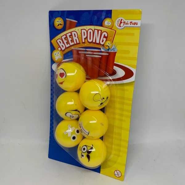 Beer Pong piwny pinpong, kulki z minkami do zabawy
