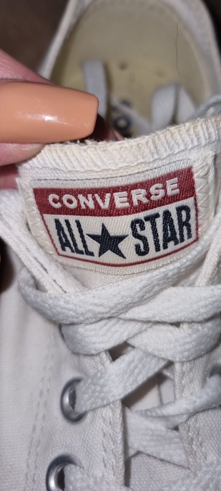 Converse all star rozmiar 37 białe