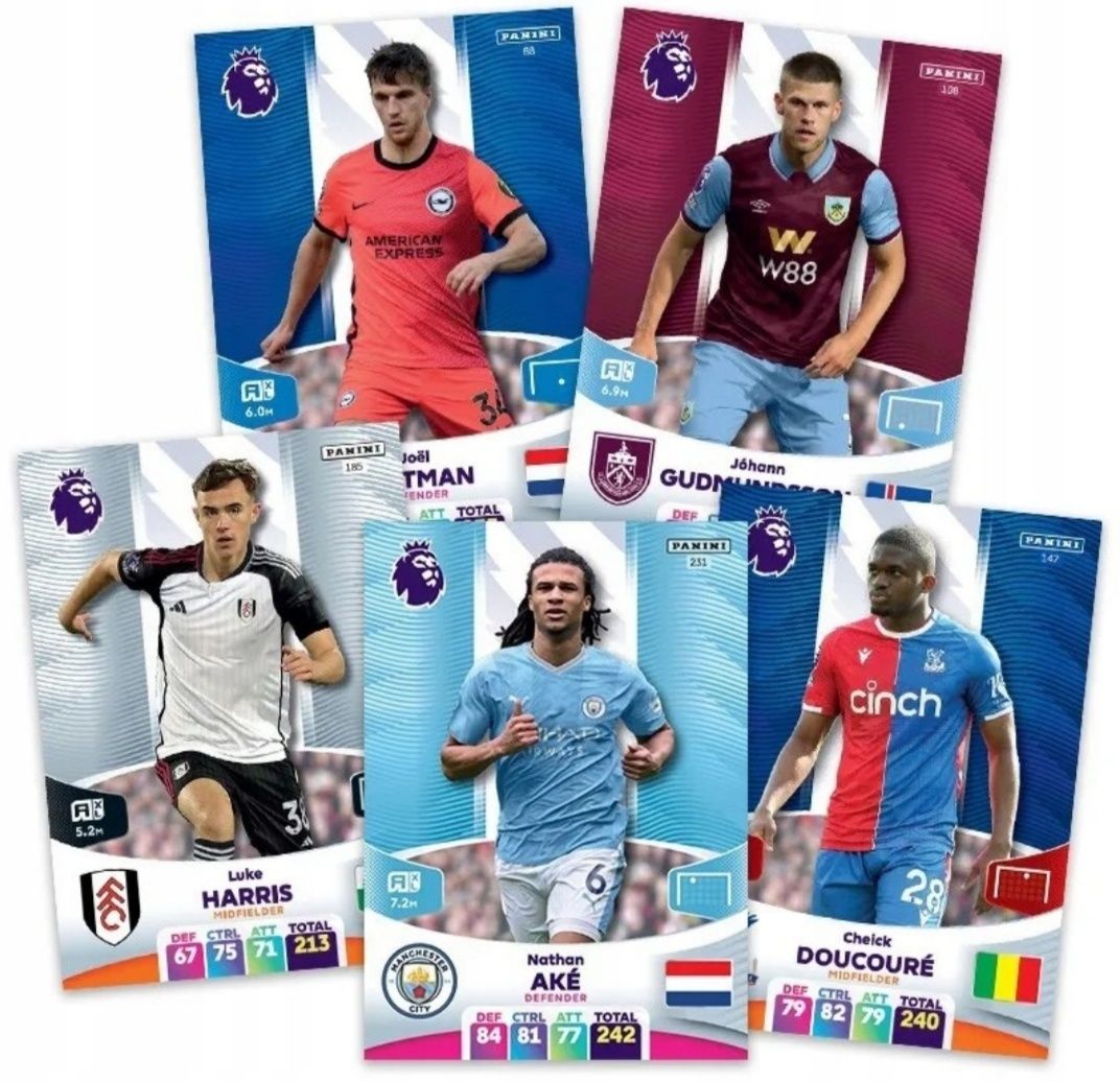Album Premier League 2024 zestaw karty Panini FIFA