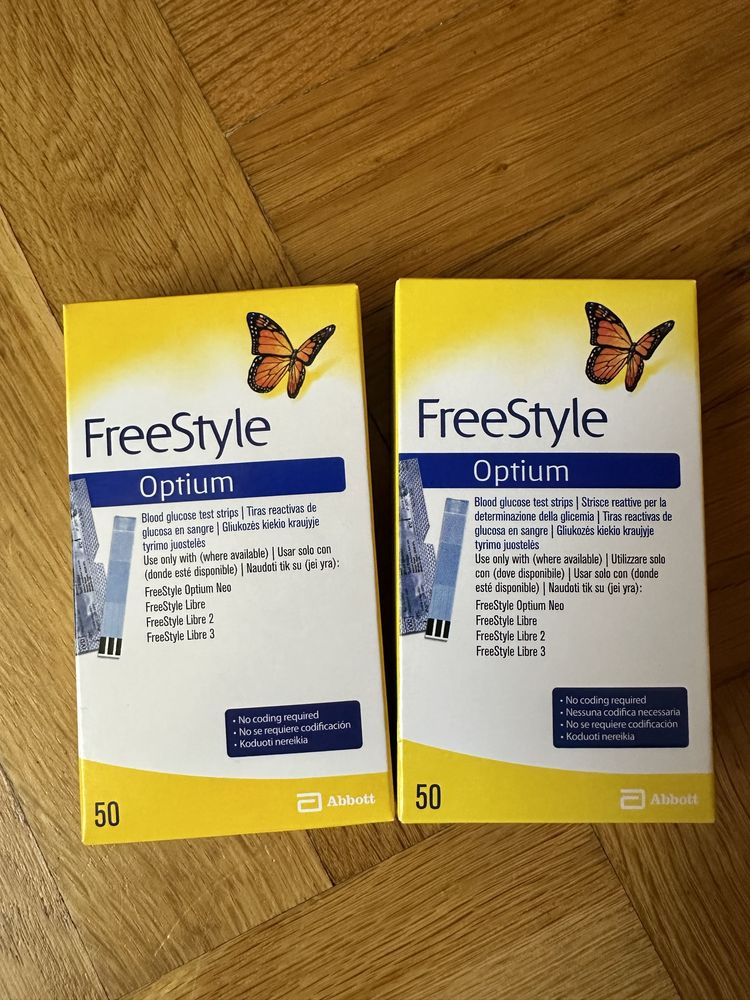 Тест смужки Freestyle Optium