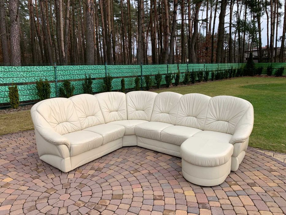 Himolla niemiecki narożnik skóra naturalna 280x230