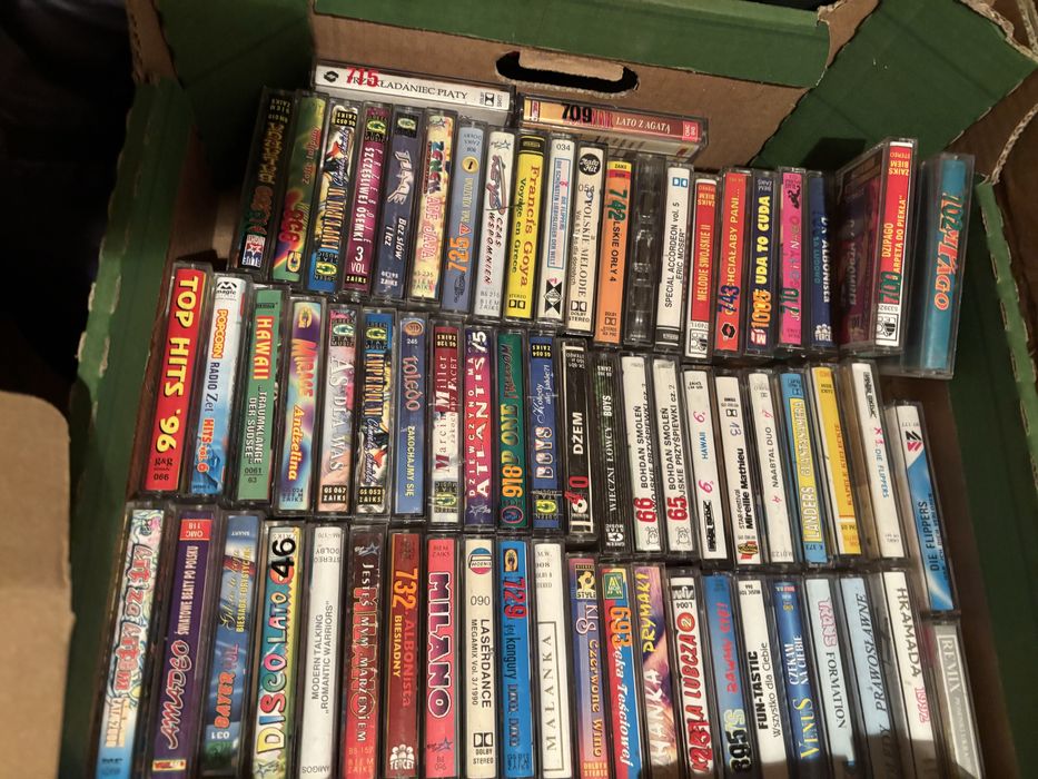 Wyprzedaz disco polo dance rock hip hop kaseta audio