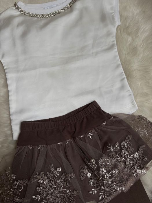 Zestaw legginsy Nala handmade i bluzeczki