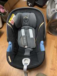 Fotelik dziecięcy Cybex Aton M 0-13kg przepiękny czarny