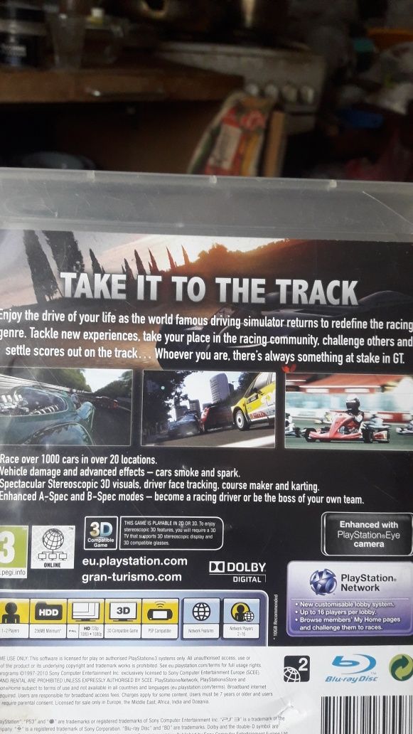 Игра для PS3 участвуйте в гонках
