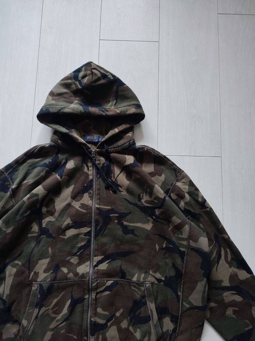 Zip Hoodie polo Ralph Lauren camo стан 10/10 розмір M/L