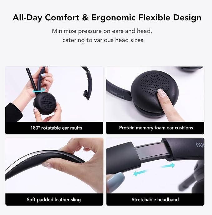 Bluetooth-гарнітура Навушники Nuroum Bluetooth Wireless Headset