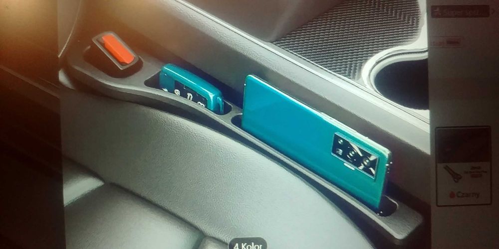 2 x  wypełniacz szczelin siedzeń foteli w samochodzie