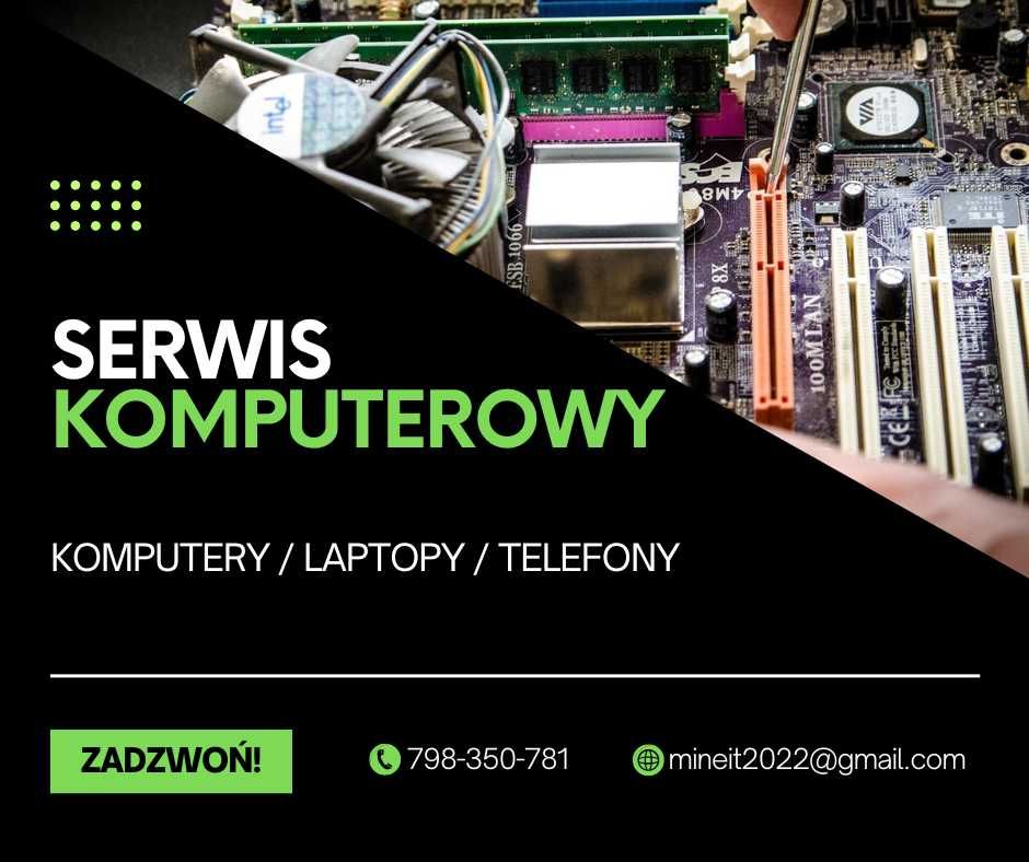 Serwis/Naprawa komputerów, laptopów!