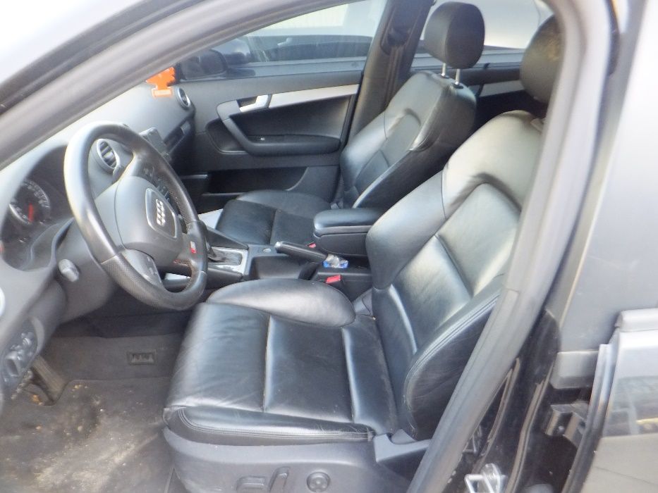 Interior em pele Audi A3 sportback 2006
