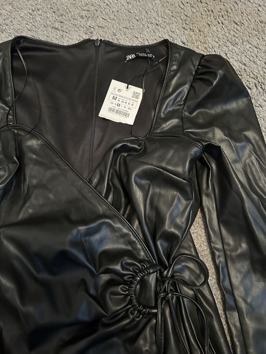 Sukienka skorzana Zara