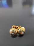 Brincos ouro diamantes