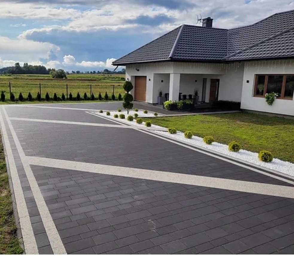 Układanie kostki brukowej BRUKARSTWO kostka brukowa SPRZEDAŻ KOSTKI