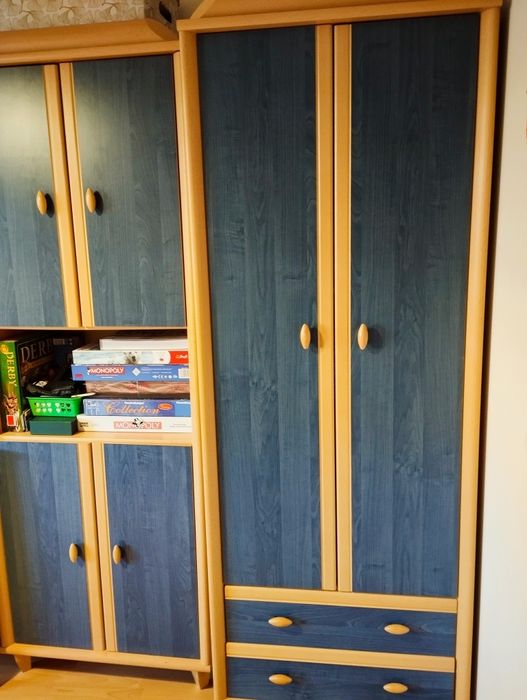 Meble młodzieżowe Małgośka, 4 elementy. OKAZJA.