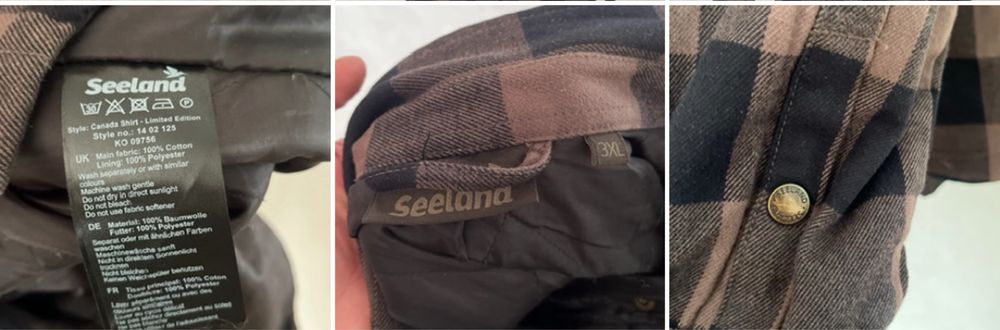 Ocieplana koszula kurtka myśliwska seeland Canada Shirt