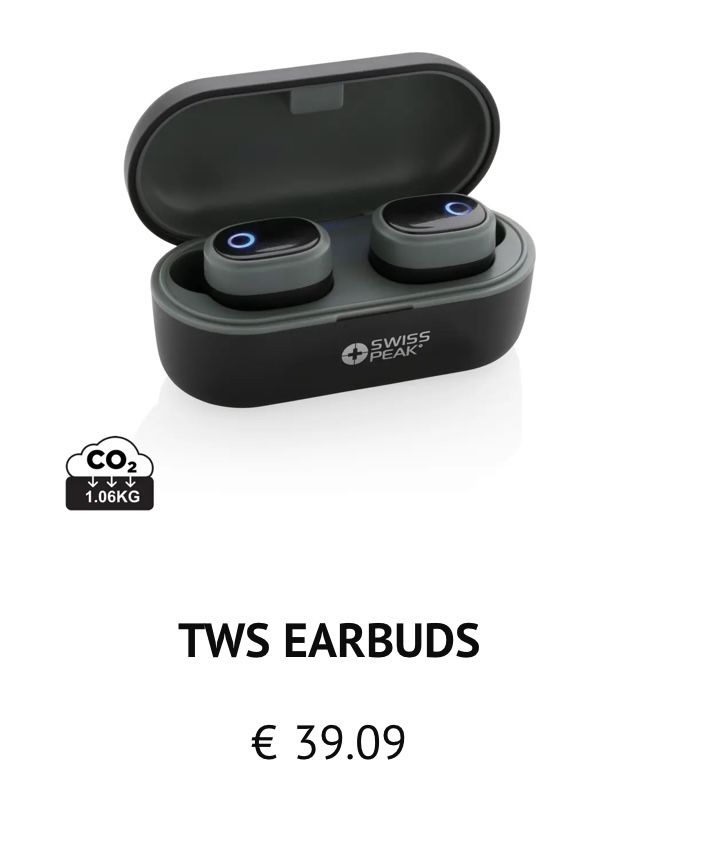 Fones sem fio Swiss Peak