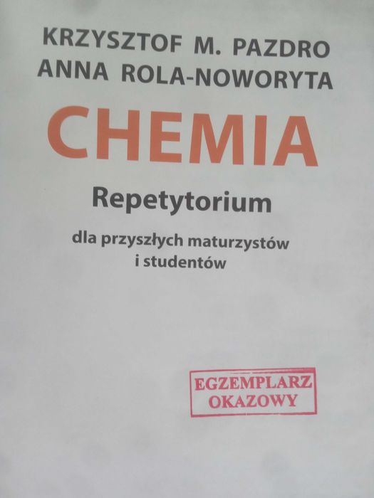 Chemia repetytorium