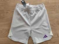 Spodenki adidas unisex szorty krótkie damskie szare sportowe lato M/L