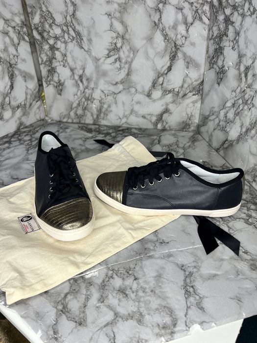 Кеды новые кожаные Lanvin оригинал размер 40 новые
