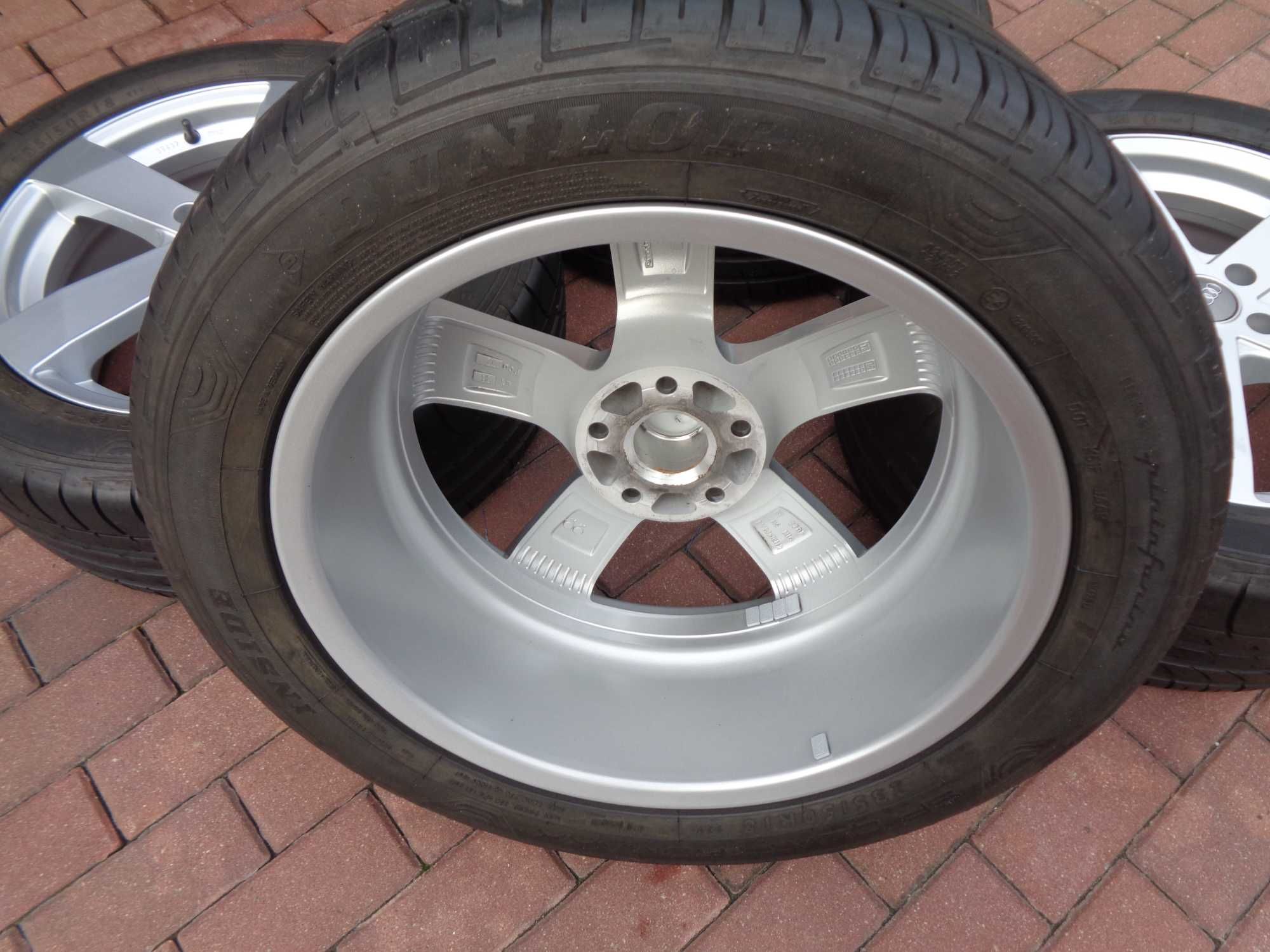 Alufelgi 18 Audi Q3 VW Tiguan Kodiaq z oponami 235/50/18  7mm 5x112