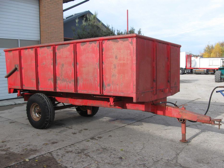 Przyczepa wywrotka 1-osiowa 4,5 T - do remontu