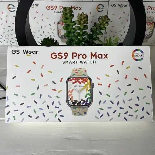 Smart Watch Gs 9 Pro Max 45 мм у комплекті 2 ремінці AMOLED дисплей