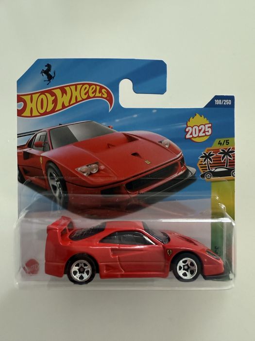 Hot Wheels - zestaw Ferrari F40, 365, Porsche 911 GT3, Cabriolet